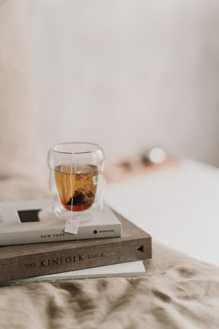 250ml Double Walled Glass Tea Coffee Mug - So At Nature