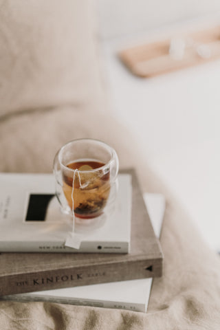 250ml Double Walled Glass Tea Coffee Mug - So At Nature