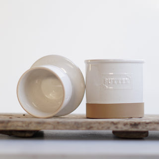 Ceramic Butter Crock Dish