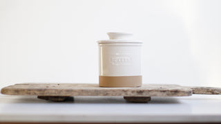 Ceramic Butter Crock Dish