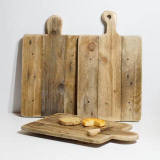 Vintage Style Handmade Wood Serving Board - Woode