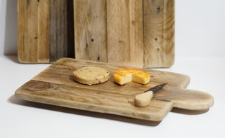 Vintage Style Handmade Wood Serving Board - Woode