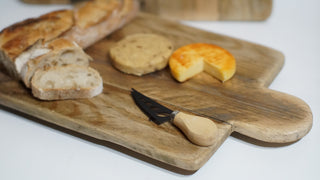 Vintage Style Handmade Wood Serving Board - Woode