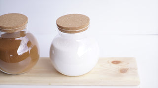 Set of 3 Globe Glass Jars - Tea Coffee Sugar Jars