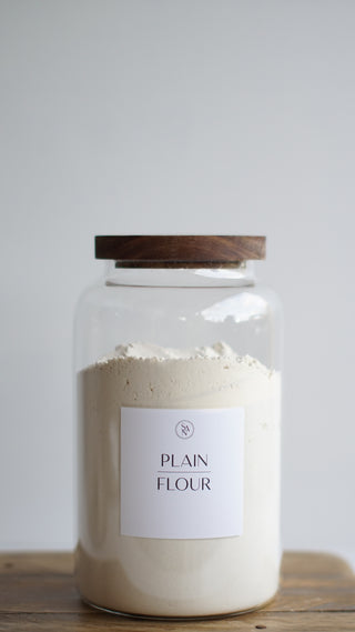 Plain Flour & Self Raising Flour Storage Container Set 1.2L, 2.0L, 2.5L - So At Nature