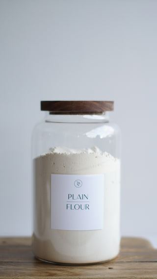 Plain Flour & Self Raising Flour Storage Container Set 1.2L, 2.0L, 2.5L - So At Nature