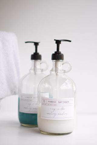 Glass Half Gallon Laundry Dispenser