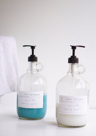 Glass Half Gallon Laundry Dispenser