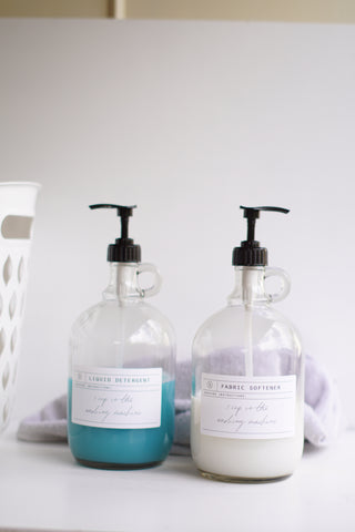 Glass Half Gallon Laundry Dispenser