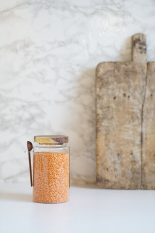 Kitchen Glass Food Container with Airtight Lid
