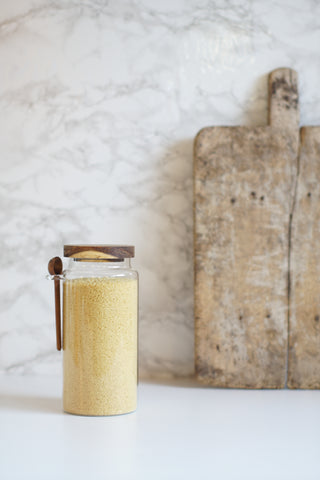 Kitchen Glass Food Container with Airtight Lid