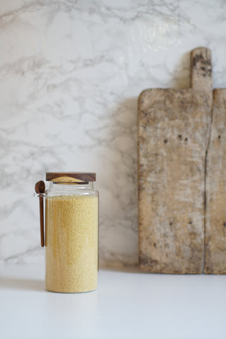 Kitchen Glass Food Container with Airtight Lid