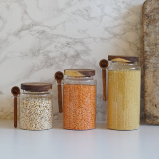 Kitchen Glass Food Container with Airtight Lid