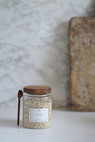 Kitchen Glass Jars with Airtight Lid