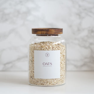 Kitchen Pantry Storage Sets With Waterproof Labels