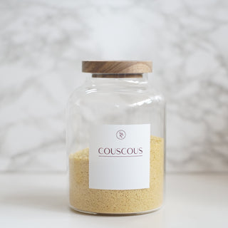 Kitchen Pantry Storage Sets With Waterproof Labels