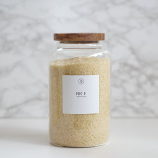 Kitchen Pantry Storage Sets With Waterproof Labels