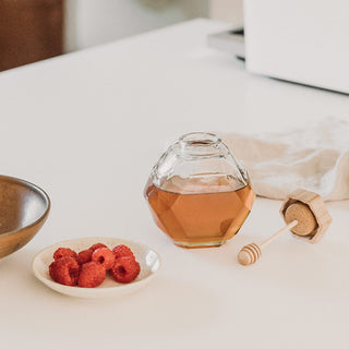 Honey Jar With Wooden Dipper - Hani