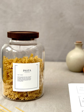 Customisable Waterproof Pantry Labels