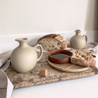 Ceramic Jug with Cork Stopper - Kande