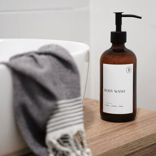 Body Wash, Shampoo and Conditioner Dispenser Set