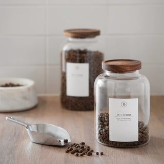 Glass Pet Food Container - So At Nature