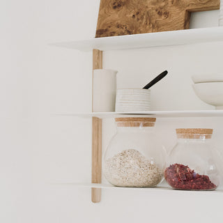Globe Jar with Cork Lid - 500ml, 1.0L, 1.8L