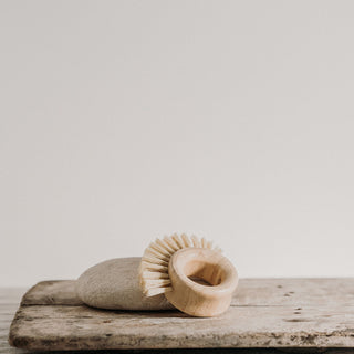 Circular Brush With Natural Fibre Head - Cirkel
