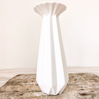 Ceramic Candle Holder - Origami