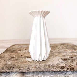 Ceramic Candle Holder - Origami
