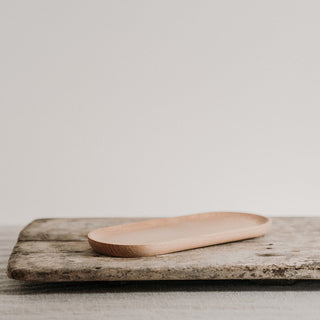 Large Oval Wooden Tray - Groot