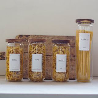 Pasta Storage Ideas: How to Store Dried Pasta in Jars That Look as Good as They Work