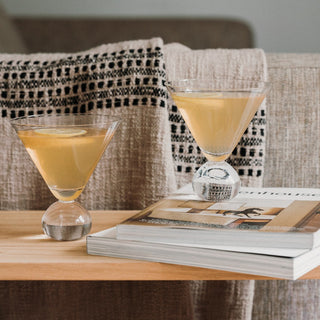 Cone Shaped Cocktail Glass With Ball Base - Kartio