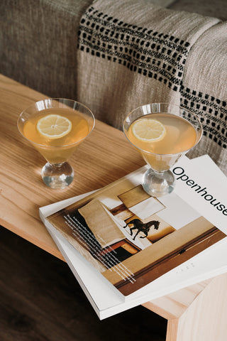 Cone Shaped Cocktail Glass With Ball Base - Kartio