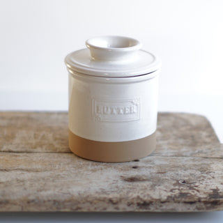 Ceramic Butter Bell Crock With Dish - Beurre