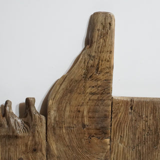 Vintage Style Handmade Wood Serving Board - Woode
