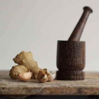 Wooden Pestle and Mortar - So At Nature