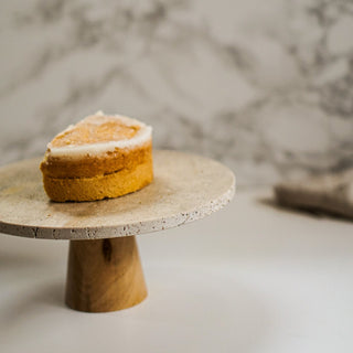 Stone cake tray