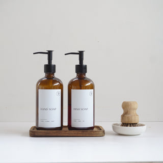 Premium Kitchen Hand Soap Dish Soap Dispenser Set