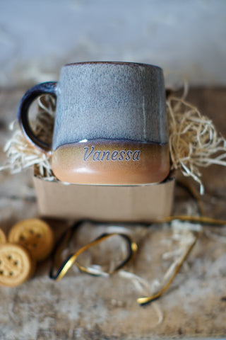 Ceramic Mug with Customisable Engraving