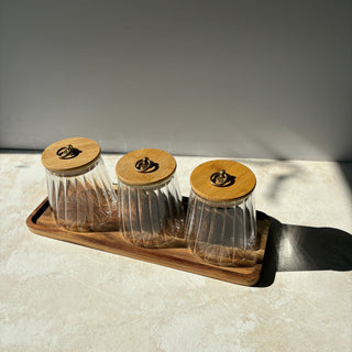 Tea Coffee Sugar Canister Set