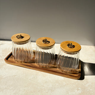 Tea Coffee Sugar Canister Set