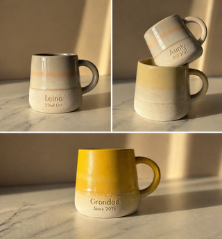 Personalised Dad Mug – Engraved Dad Coffee Mug Gift