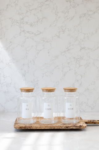 Luxury Tea coffee Sugar Jar Set