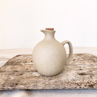 Ceramic Jug with Cork Stopper - Kande