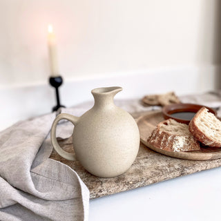 Ceramic Jug with Cork Stopper - Kande