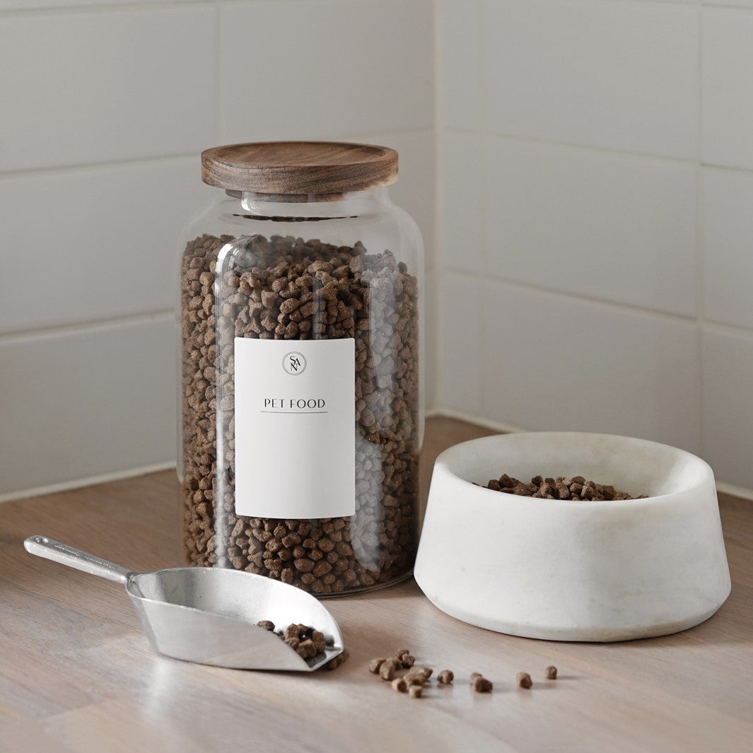 Glass Pet Food Container So At Nature