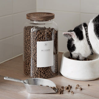Glass Pet Food Container - So At Nature