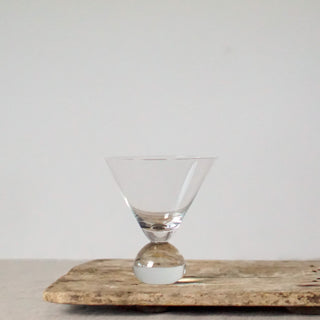 Cone Shaped Cocktail Glass With Ball Base - Kartio
